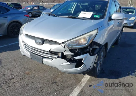 2014 Hyundai Tucson Se from USA, damaged, VIN KM8JUCAG2EU869989